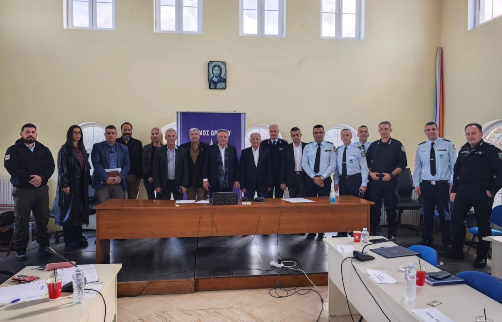Πρόταση για Σταθμό Τροχαίας στο Καπανδρίτι σε σύσκεψη για την Εγκληματικότητα